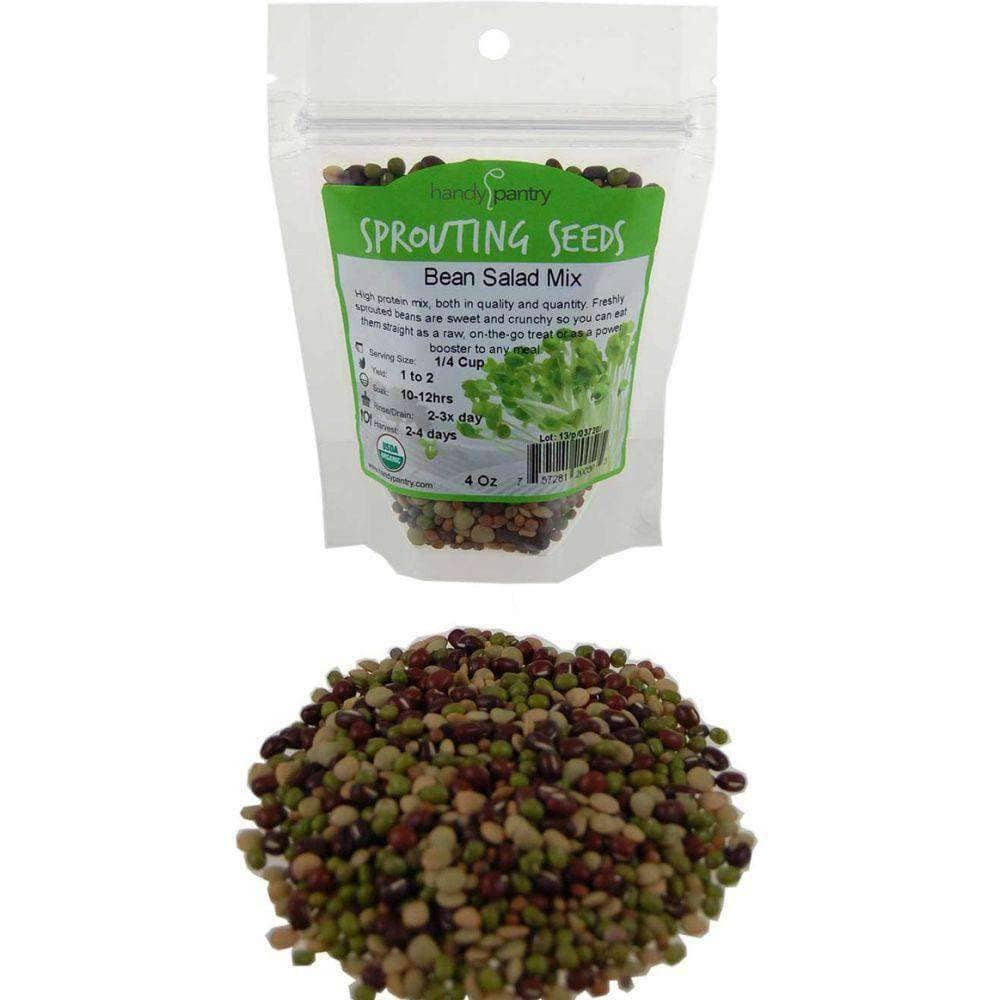 Organic Bean Salad Mix Sprouting Seeds (4 ounces) bluemercury6ed com Organic Bean Salad Mix Sprouting Seeds (4 ounces) bluemercury6ed com